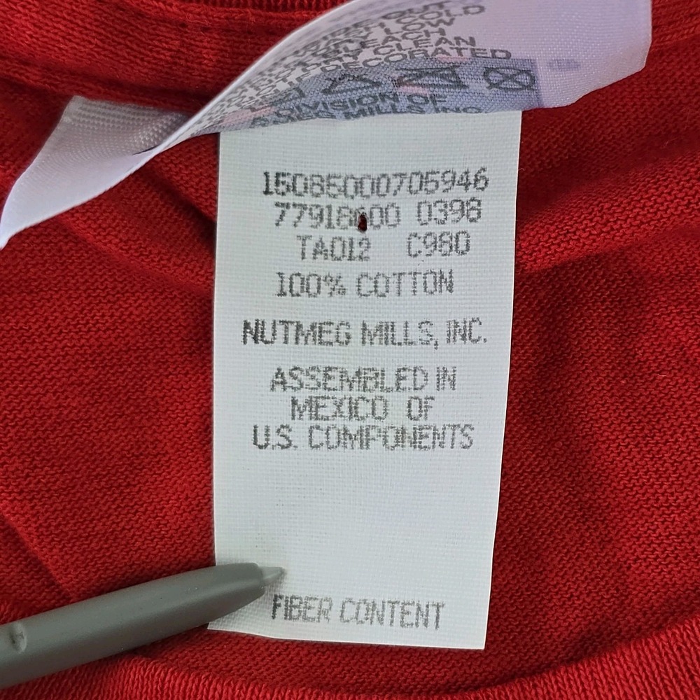 Detroit Red Wings Western Conference‎ Champions Vintage 1998 T XL Nutmeg Hockey - Picture 6 of 8